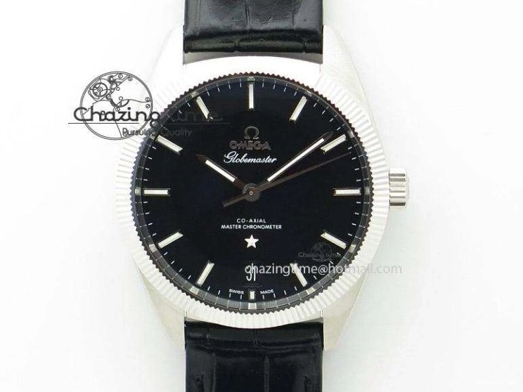 0801 De Ville Prestige Real Power Reserve SS TW 1:1 Best Edition White Dial SS Markers On Leather Strap A Breathable 8095